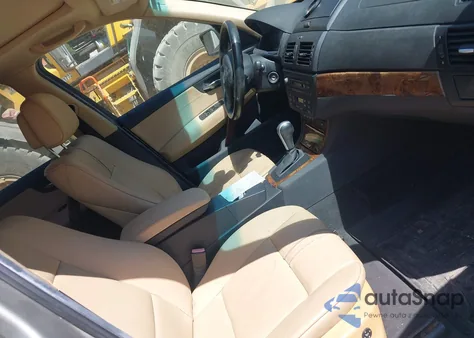 2008 BMW X3 3.0Si из США, поврежденный, VIN WBXPC93498WJ16611